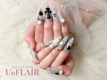 アンフレア(UnFLAIR)の写真/【持ち込み画像OK！やり放題コース￥11000～】トレンドデザインはお任せ！スカルプメニューも多数ご用意♪