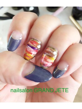 ネイルアンドアイラッシュ グランジュテ(GRANDJETE)/ネイル