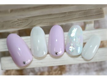 ネイルサロン ユーア(Yu a)/新規様シンプルコース¥7480