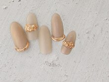 テラスアヴェダ 心斎橋店(Terrace AVEDA)/リングネイル★ゴールドミラー