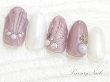 ラグジュアリーネイルズ オオミヤ(Luxury Nails Omiya)/ぷっくり*アートネイル