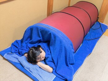 スノー ハンド(Snow Hand)の写真/【大量発汗デトックス！】遠赤ドームサウナで身体の芯からポッカポカ♪冷え知らずの身体作りに◎