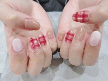 ネイルサロン キラップ(Nail Salon KiLAP)/チェック柄☆定額￥7980