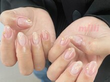 ミリネイルズ(milli nails)/淡色ピンク