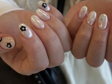 ハレトキネイル(haretoki nail)/flower hologram