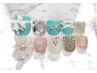 フットネイル【初回オフ無料】定額ネイル¥8800～