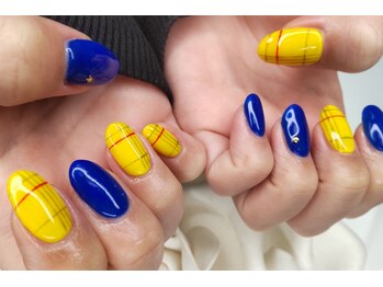 チェックネイル♪