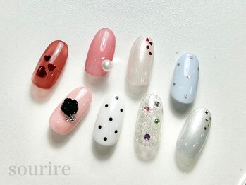 スリール 六甲道店(sourire)の写真/[写真:¥4900]住吉の人気店が六甲道にNEWOPEN!持込みもOK♪定額制/時短サロン【オフ込定額コースは¥4900～】