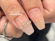 ノラネイル ウメダ(NORA nail UMEDA)/キラキラワンポイントパーツ