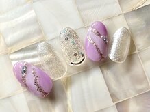モーヴネイル(mauve.nail)/マンスリーデザインC