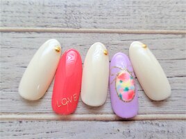 フラワーネイル