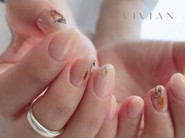 くすみ　アート　ニュアンス