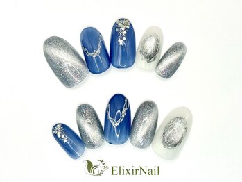 エリクサーネイル 神田(Elixir Nail)/シンプル/クーポン使用