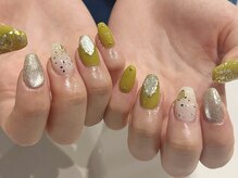 インク(inc)/ピスタチオニュアンスネイル