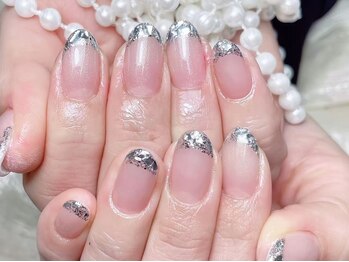 シーアンドビーネイル(C&B Nail)/ガラスフレンチ