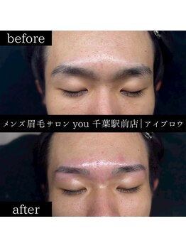 ユー 千葉駅前店(you)/メンズ眉毛/メンズ眉/千葉駅