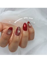 エーナイン イオン気仙沼店/Valentine girly nail