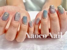 ナオコネイル(Naoco Nail)/くすみブルー＊ニュアンス