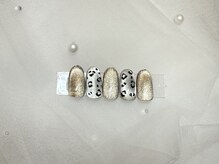 latte.nail【ラテネイル】[富山ネイル/ワンカラー/マグネット/フィルイン/長さだし]/定額デザイン　A