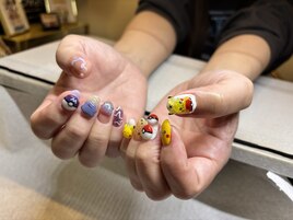 キャラクターネイル