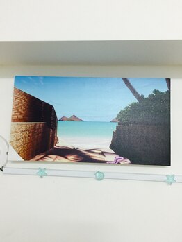 ビースマイル(Be-Smile)/大好きなハワイビーチ絵♪