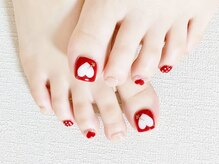 ネイルコレクション ピンク(Nail Collection Pink)/フットジェル付放題★ハート