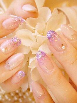 ネイルサロン ビジュードゥ(Nailsalon Bijoux doux)の写真/【選べるデザイン定額オフ込¥5500～！】“持ち”や“質”にこだわる贅沢Art♪経験豊富なネイリストが施術♪