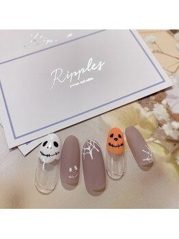 ハロウィンネイル☆