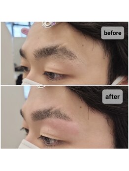 メンズビューティーカフェザパーム 大阪梅田(MEN'S BEAUTY CAFE×THE PERM)/メンズ眉毛Wax&眉毛パーマ