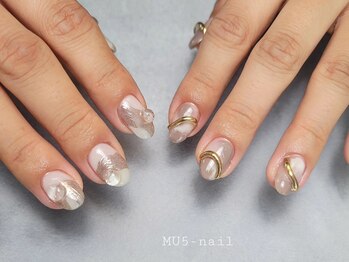 エムユーファイブネイル(MU5-nail)/【ジェル】MU5デザインコース