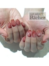 エスフィーネイルサロン リシェル(Esfy nailsalon Richer)/もやもやネイル