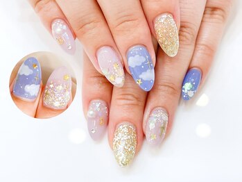 ネイルコレクション ピンク(Nail Collection Pink)/ジェルアート放題★雲ネイル