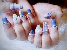 ルビーネイル 太閤通駅店(RUBY NAIL)/フリーデザインジェルスカルプ