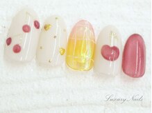 ラグジュアリーネイルズ アカバネ(Luxury Nails Akabane)/ぷっくり*フルーツNail