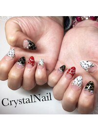 ツイード×チェック