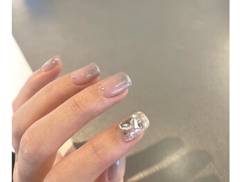 エムスラッシュ 横浜元町店(M.SLASH)/パラジェル　キラキラネイル