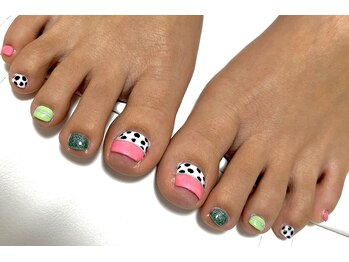 フット定額ネイル