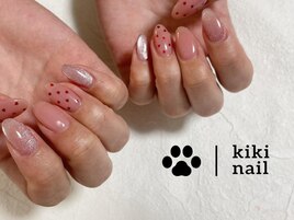 バレンタインネイル/ハートホロ