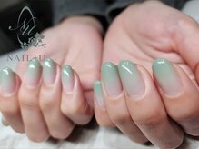 ネイルプラスユウ(NAIL+U)/春カラーでグラデーション