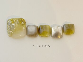 ヴィヴィアン ネイル(Vivian nail)/フラワーネイル