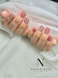 定額アート　手書きフラワー