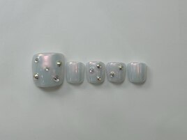 オーロラストーンミラー¥7500