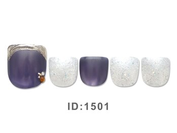 ネイルクイック アラビアンナイト オペラシティ店/2025年11‐12月フットデザイン