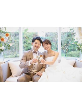 ブライダルメニューがあるサロン