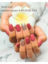 はあとねいる マーケットスクエア川崎イースト店/華やかワンカラー