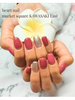 はあとねいる マーケットスクエア川崎イースト店/華やかワンカラー