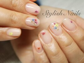 ドライフラワーネイル