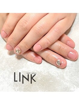 リンク(LINK)/ワンカラー＋ビジュー