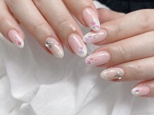 シマー(Shimmer)/キラキラ白グラデ