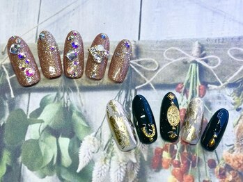 アン ジョーヌドラゴ/【自爪ネイル】大人ネイル